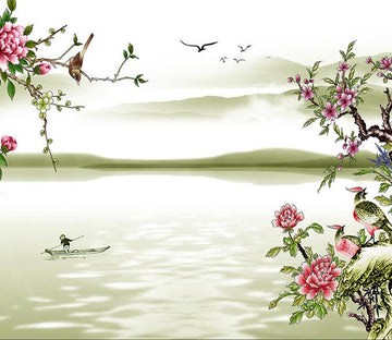 Charming Flowers And Birds Wallpaper AJ Wallpaper 1 