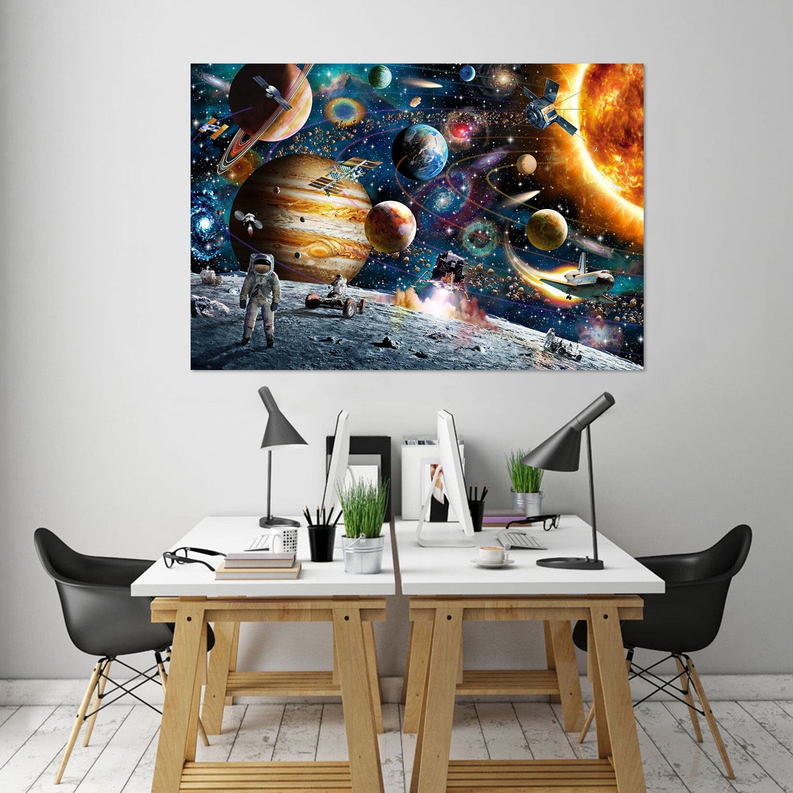 3D Color Planet 013 Adrian Chesterman Wall Sticker Wallpaper AJ Wallpaper 2 