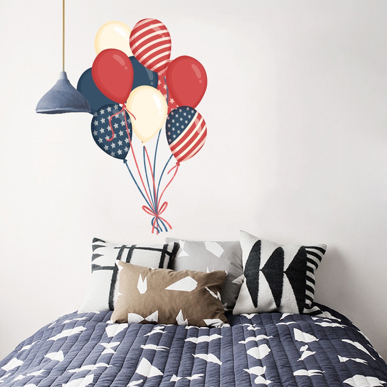 3D Red Balloon 214 Wall Stickers Wallpaper AJ Wallpaper 