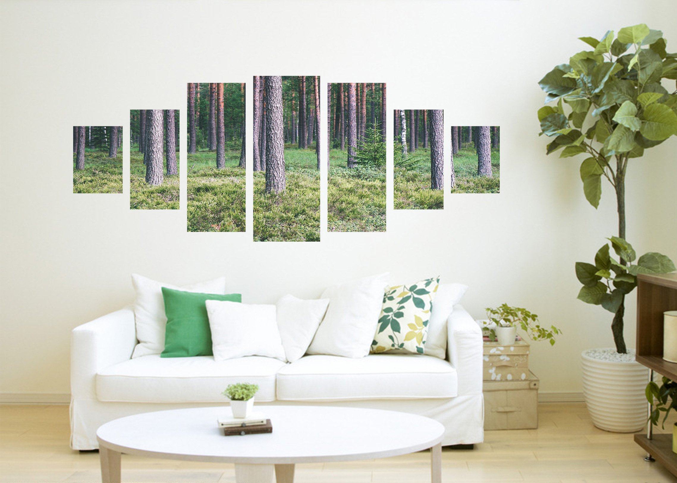 3D The woods 096 Unframed Print Wallpaper Wallpaper AJ Wallpaper 