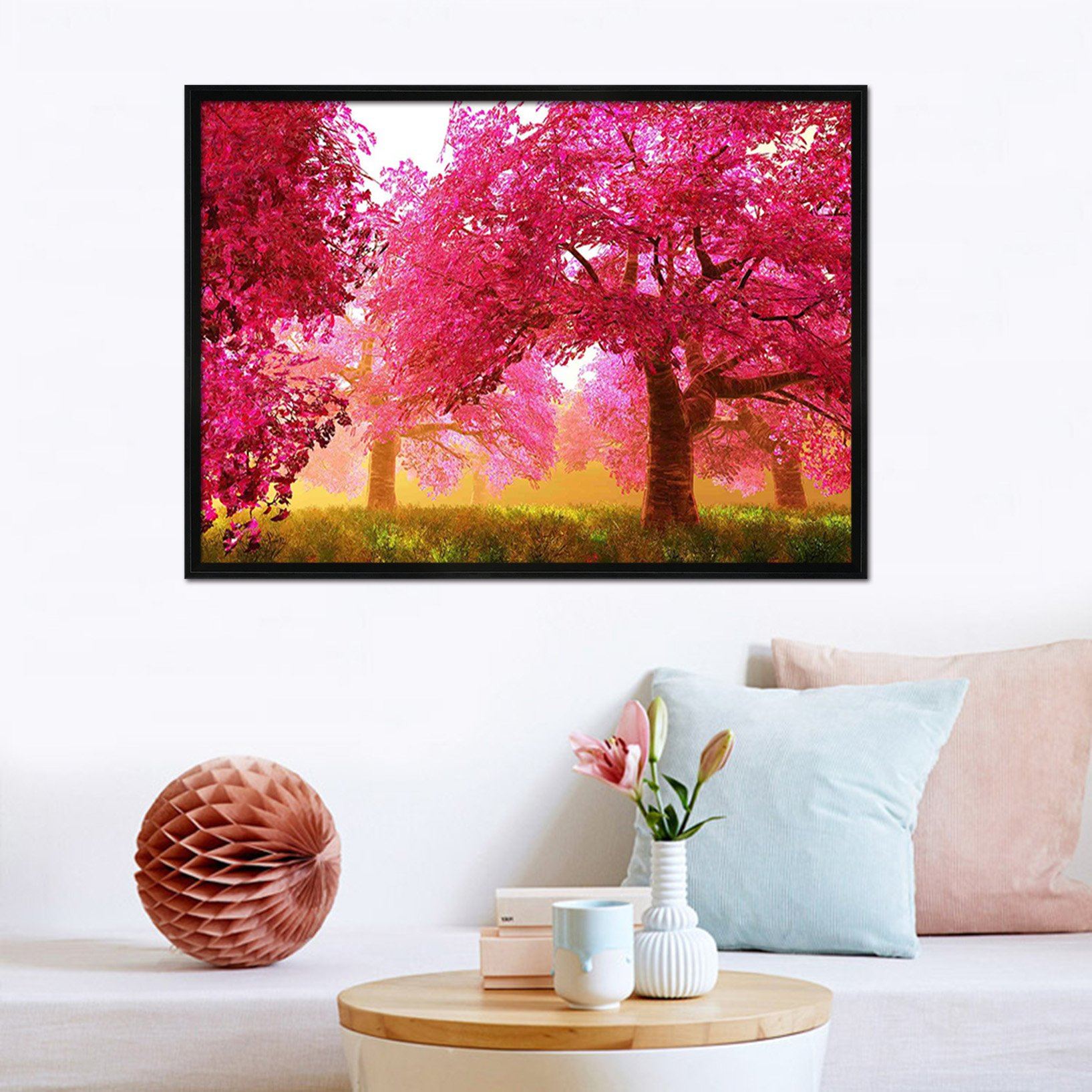 3D Mangrove Forest 169 Fake Framed Print Painting Wallpaper AJ Creativity Home 