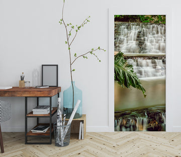 3D Waterfall 10809 Beth Sheridan Door Mural