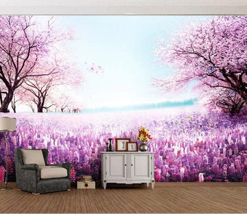 3D Cherry Tree 1850 Wall Murals Wallpaper AJ Wallpaper 2 