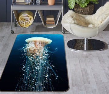 3D Jellyfish 38195 Animal Non Slip Rug Mat