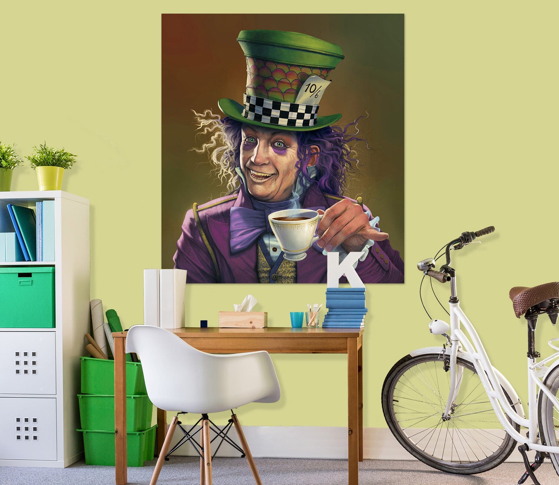 3D Mad Hatter Def 050 Vincent Hie Wall Sticker Wallpaper AJ Wallpaper 2 