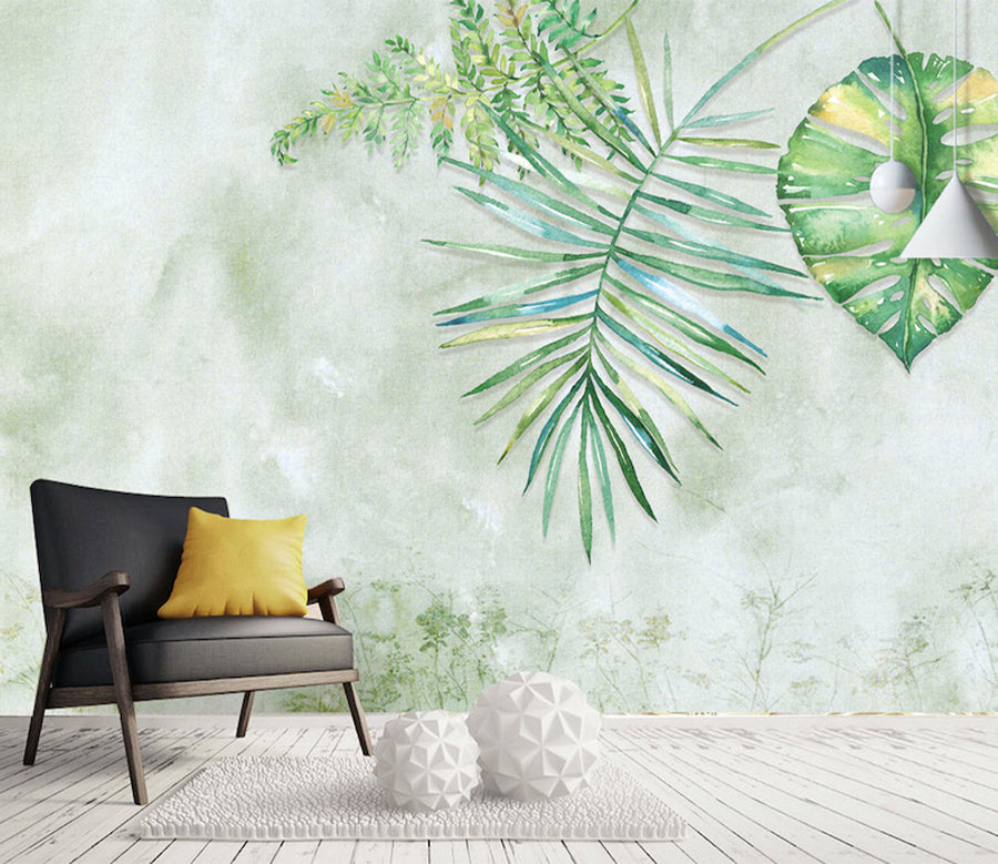 3D Rotten Leaves WG256 Wall Murals