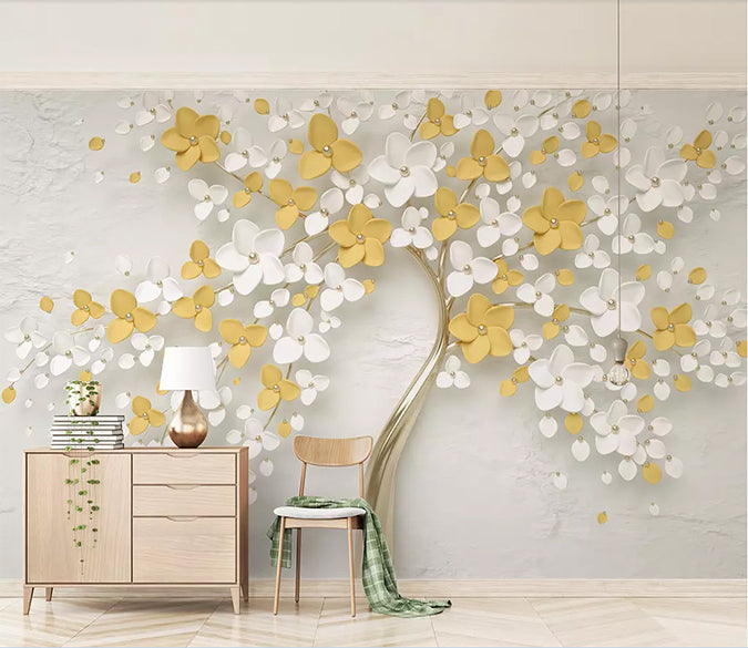 3D Cute Flowers 1442 Wall Murals Wallpaper AJ Wallpaper 2 