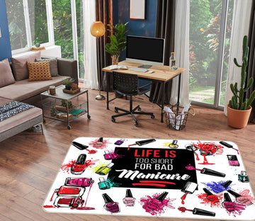 3D Nail Polish 77171 Non Slip Rug Mat