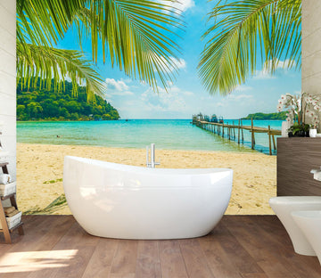 3D Beach Seascape 128 Wall Murals Wallpaper AJ Wallpaper 2 