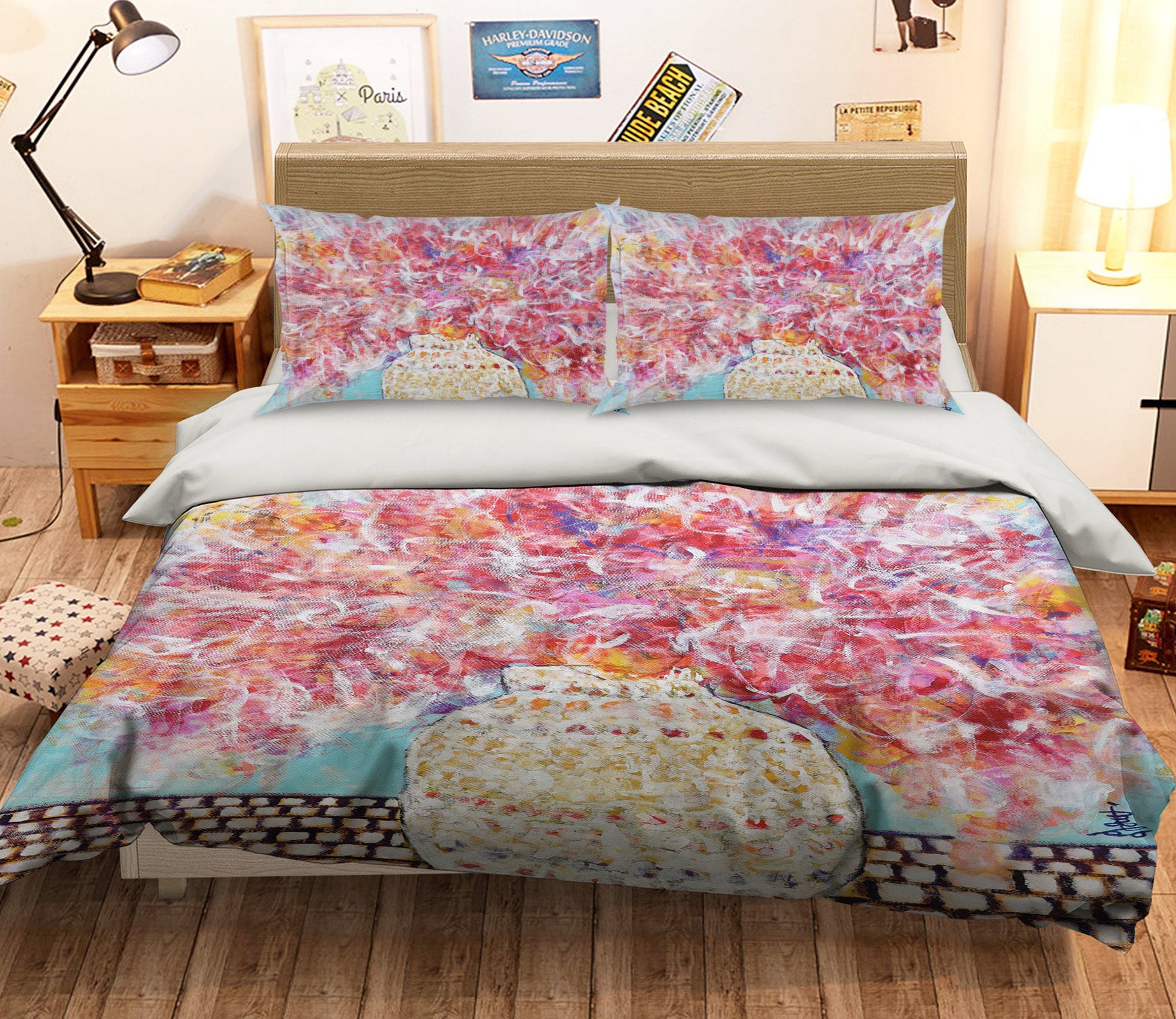 3D Beautiful Bouquet 1143 Misako Chida Bedding Bed Pillowcases Quilt Cover Duvet Cover