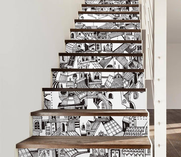 3D Graffiti 6643 Stair Risers Wallpaper AJ Wallpaper 