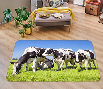 3D Cows 38129 Animal Non Slip Rug Mat