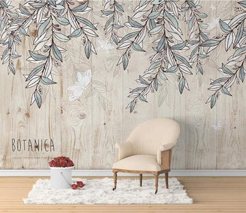 3D Leaf Butterfly 2334 Wall Murals Wallpaper AJ Wallpaper 2 