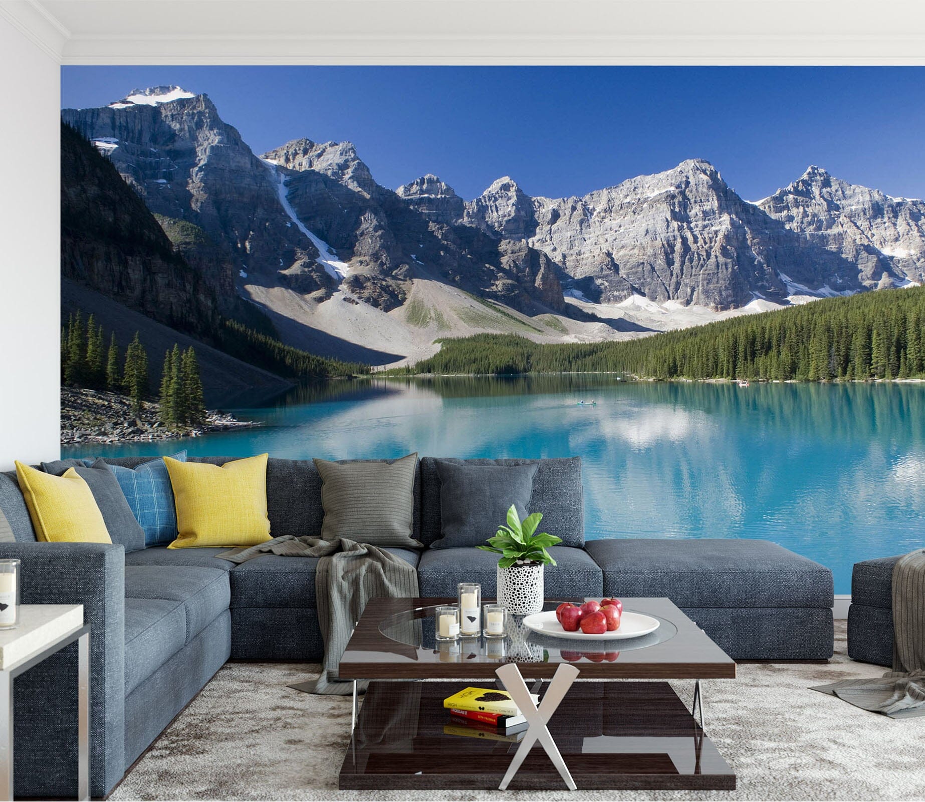 3D Mountain Woods 1502 Wall Murals Wallpaper AJ Wallpaper 2 