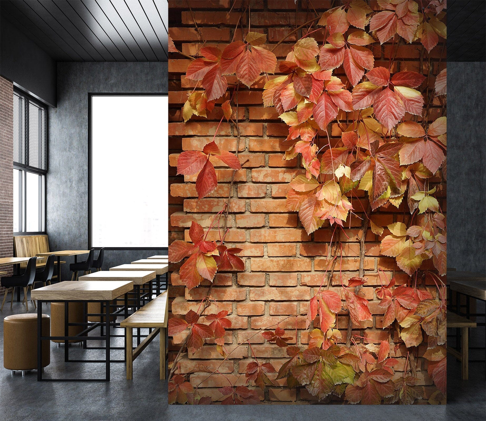 3D Red Maple Leaf 861 Wall Murals Wallpaper AJ Wallpaper 2 