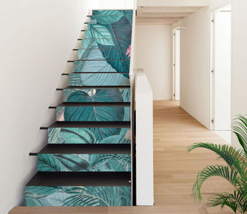 3D Leaves Jungle 109225 Andrea Haase Stair Risers