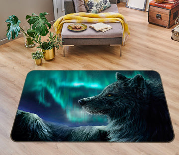 3D Wolf Aurora 38144 Animal Non Slip Rug Mat