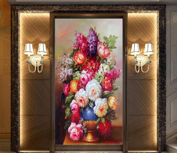 3D Vintage Flower WC860 Wall Murals Wallpaper AJ Wallpaper 2 