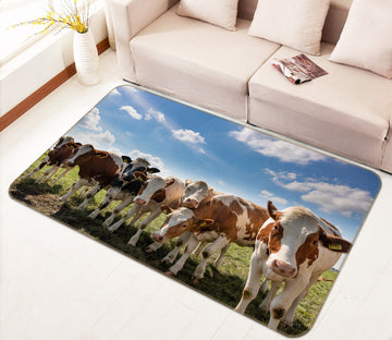 3D Dairy Herd 68212 Animal Non Slip Rug Mat