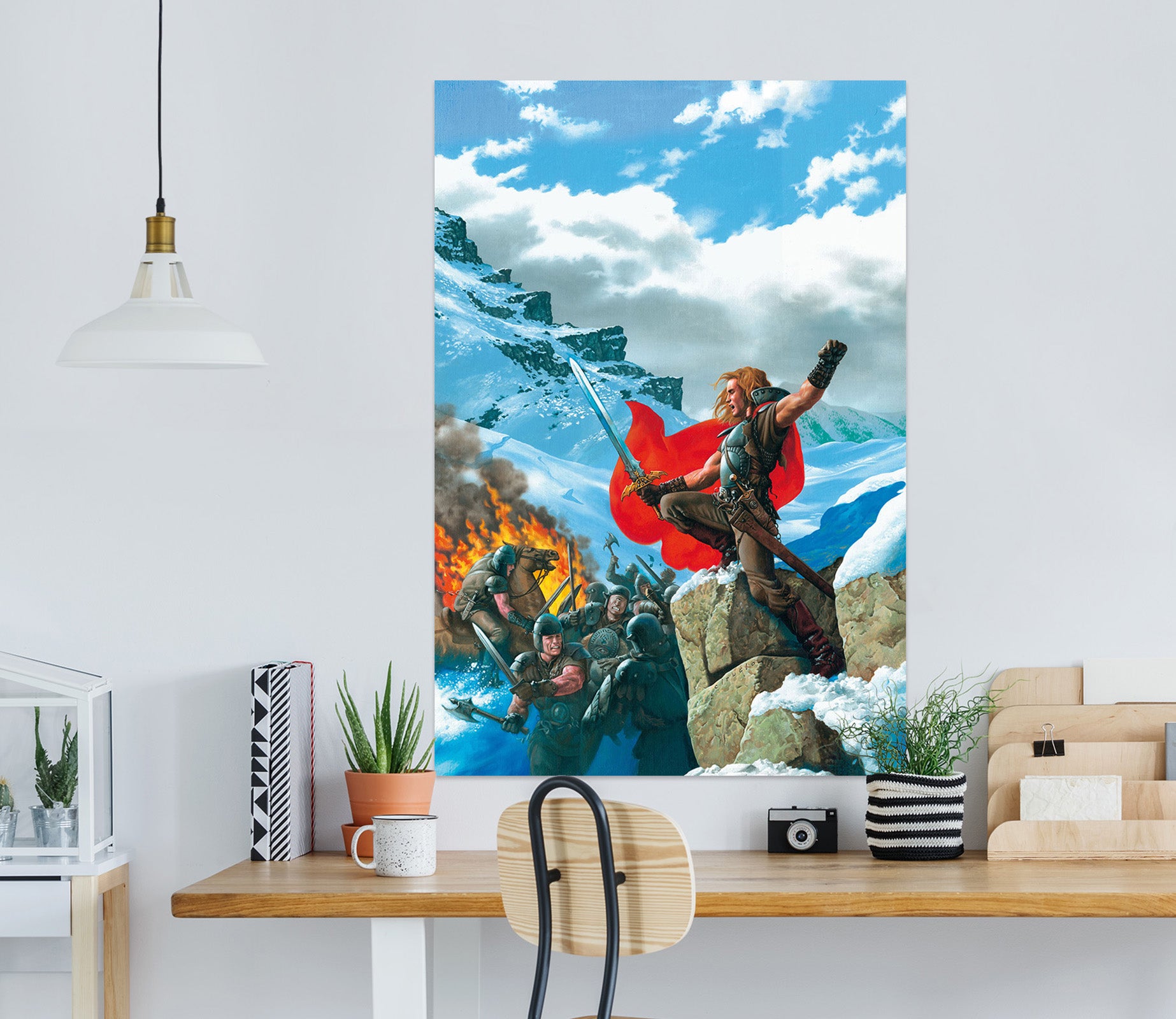 3D Combat Soldier 8093 Ciruelo Wall Sticker