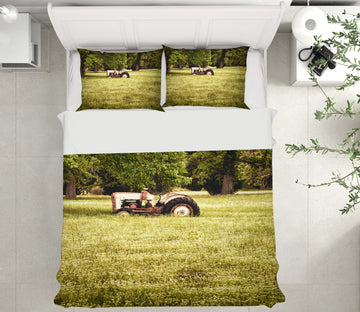 3D Grass Tree Vehicle 8502 Beth Sheridan Bedding Bed Pillowcases Quilt