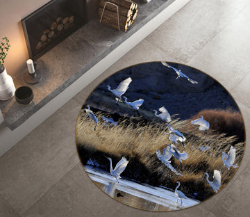 3D Crane 38065 Animal Round Non Slip Rug Mat