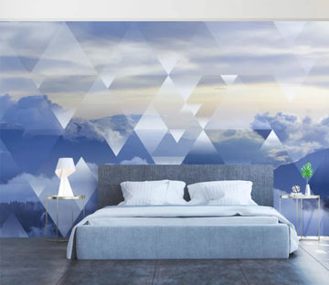 3D White Cloud WC989 Wall Murals