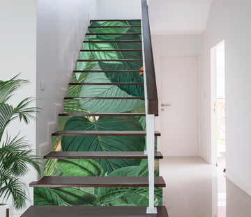 3D Leaves Jungle 109224 Andrea Haase Stair Risers