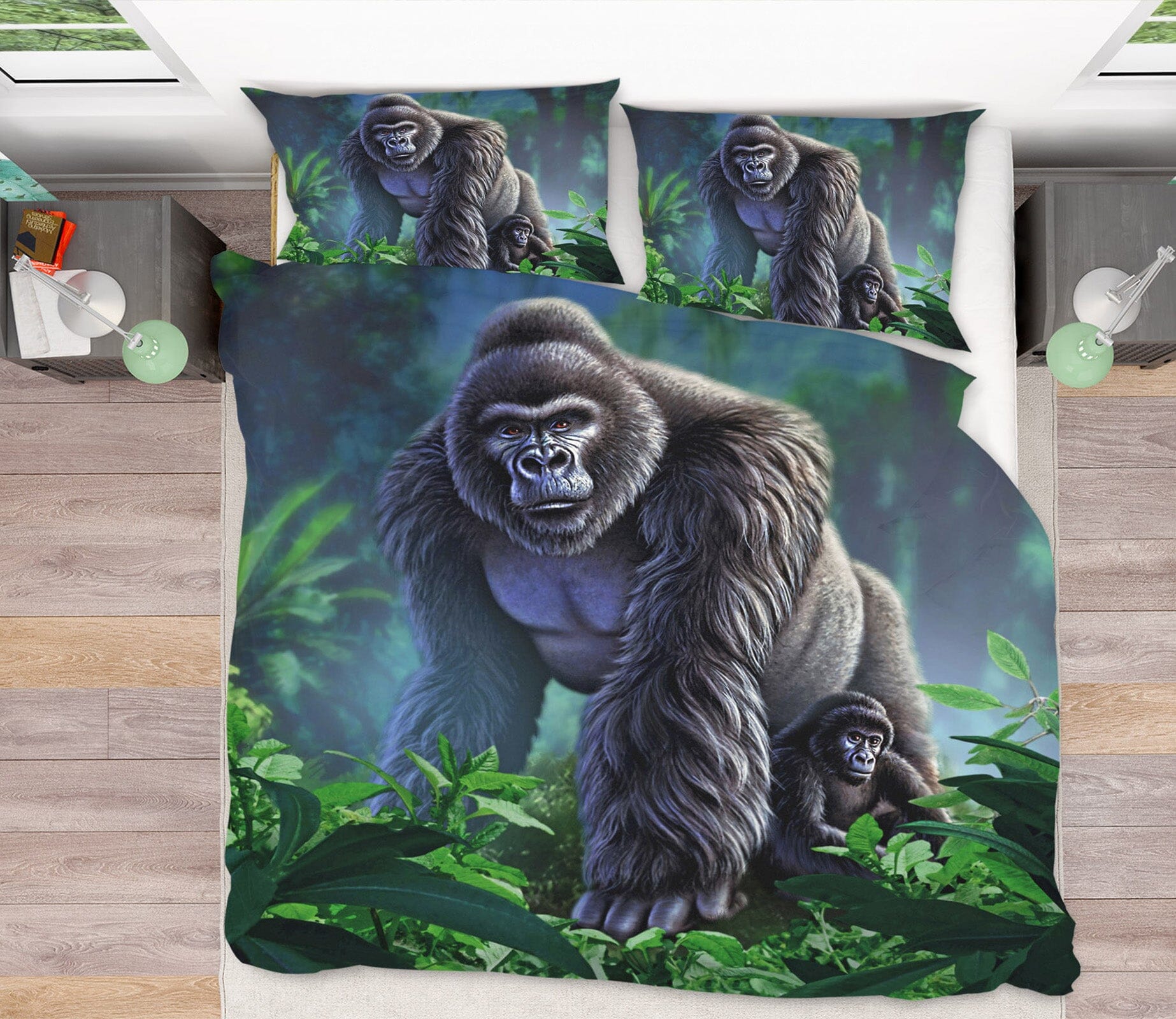 3D Guardian 2124 Jerry LoFaro bedding Bed Pillowcases Quilt Quiet Covers AJ Creativity Home 