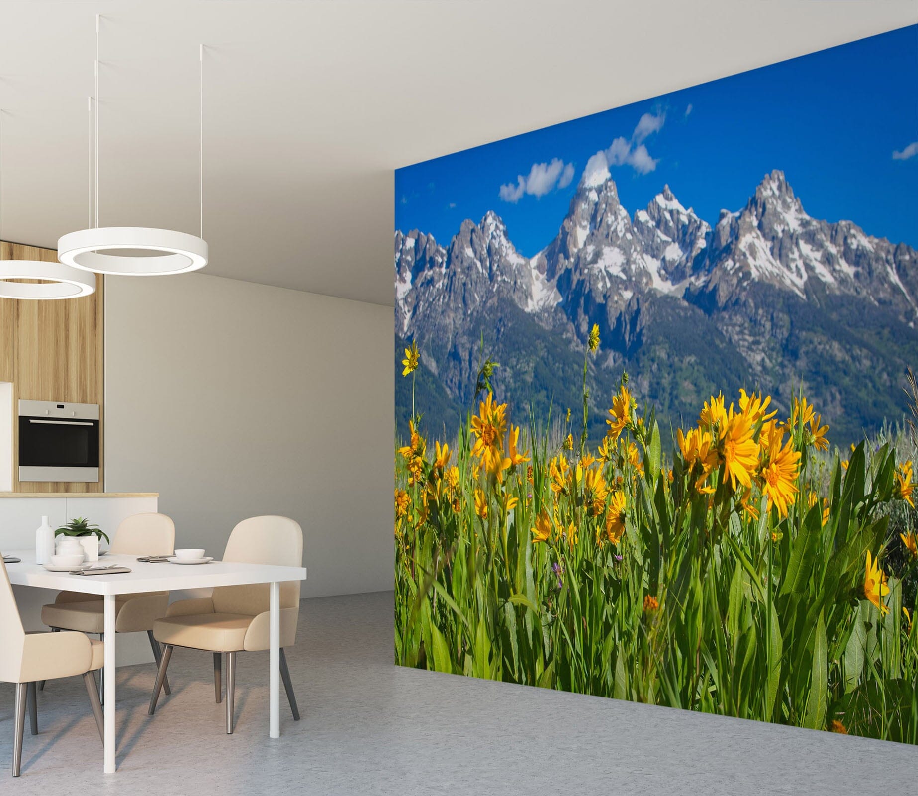 3D Flower Peak 119 Kathy Barefield Wall Mural Wall Murals Wallpaper AJ Wallpaper 2 