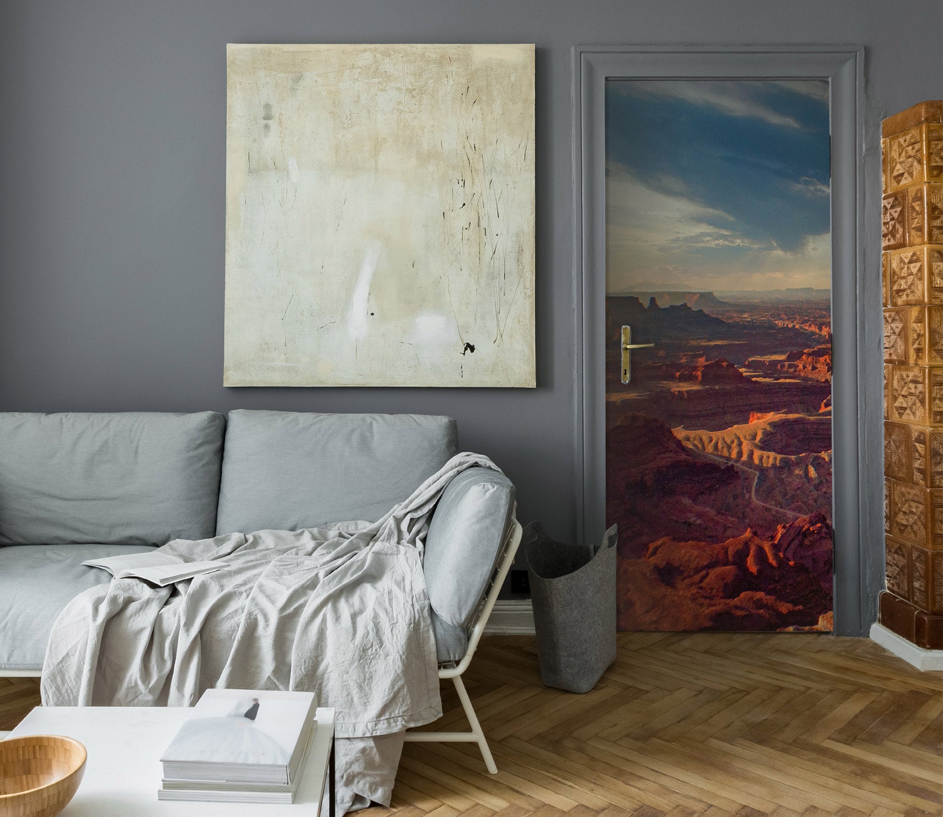 3D Rocky Mountains 107174 Beth Sheridan Door Mural