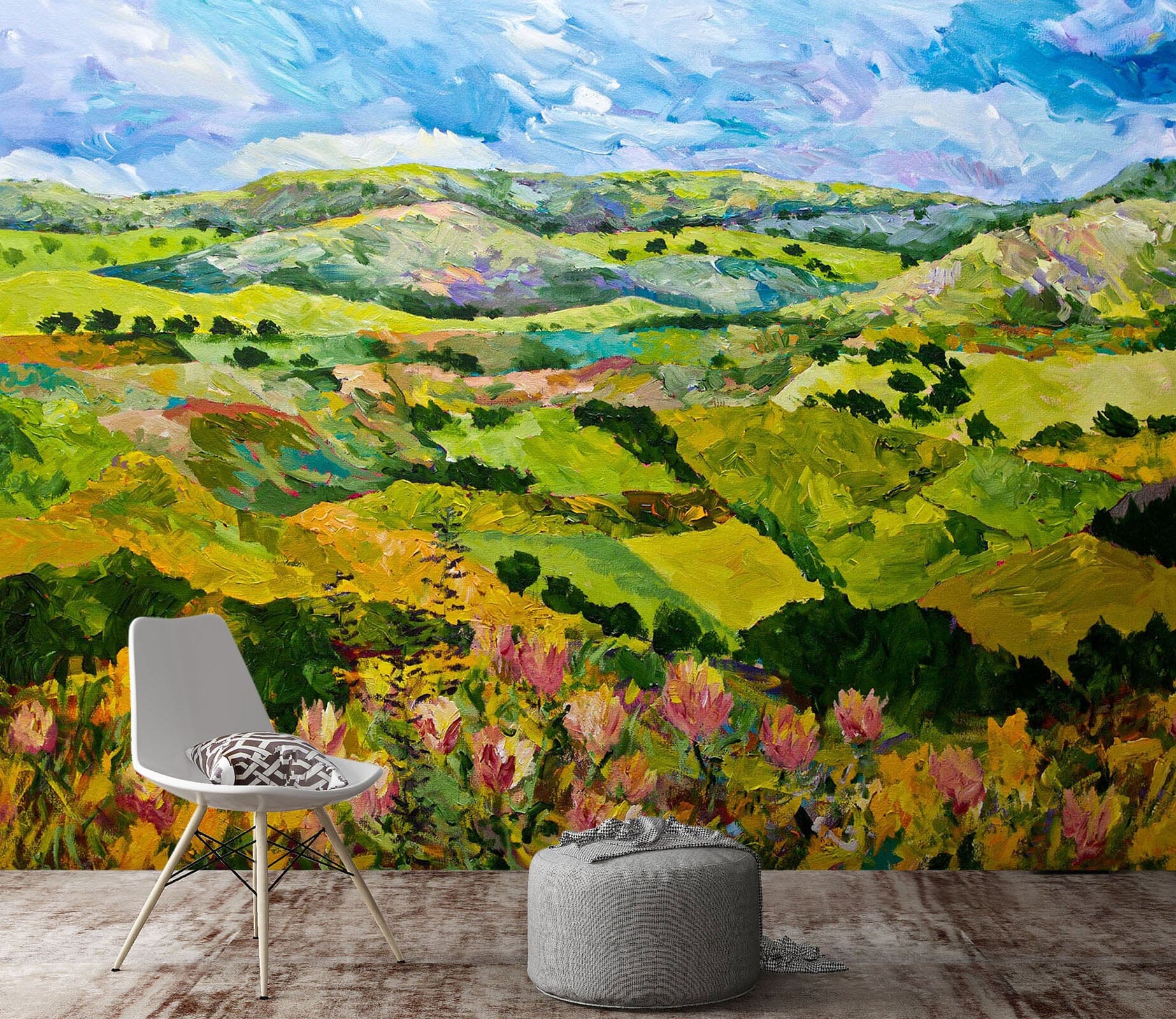 3D Field 107 Allan P. Friedlander Wall Mural Wall Murals Wallpaper AJ Wallpaper 2 