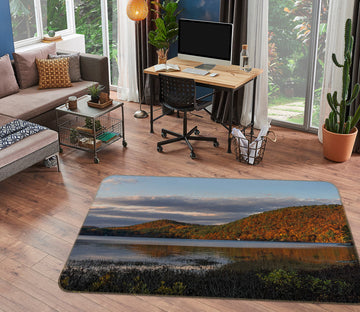 3D Sunset Hill 1026 Jerry LoFaro Rug Non Slip Rug Mat