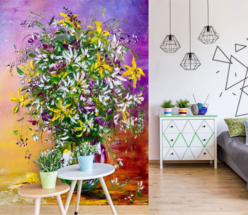 3D Colorful Bouquet 153 Skromova Marina Wall Mural Wall Murals