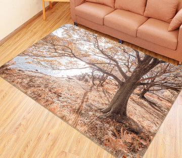 3D River Leaf Tree 157 Assaf Frank Rug Non Slip Rug Mat