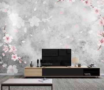 3D Peach Blossom WC1357 Wall Murals