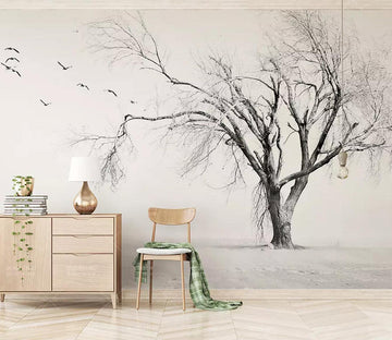 3D Withered Goose WC358 Wall Murals