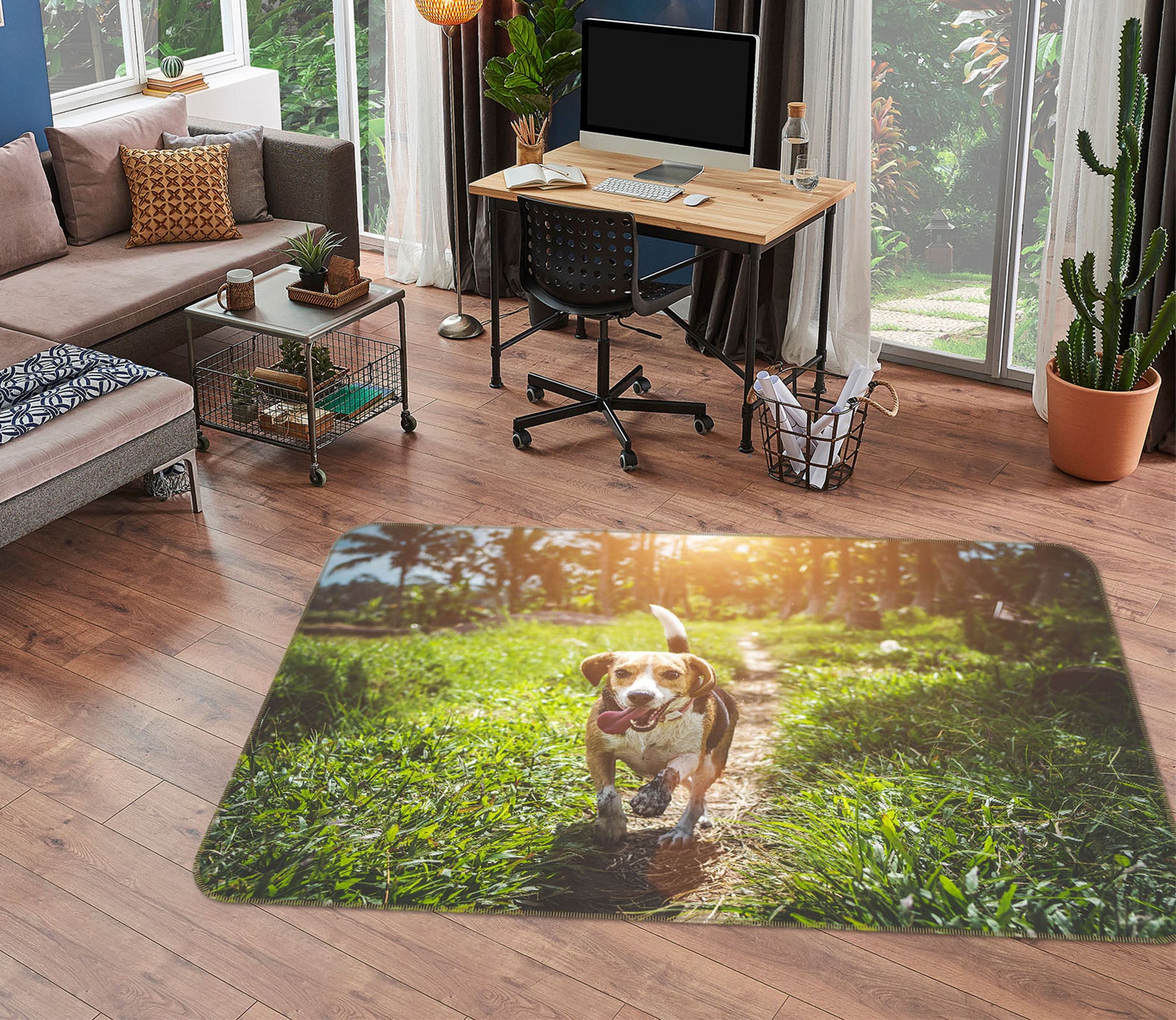 3D Dog 38157 Animal Non Slip Rug Mat