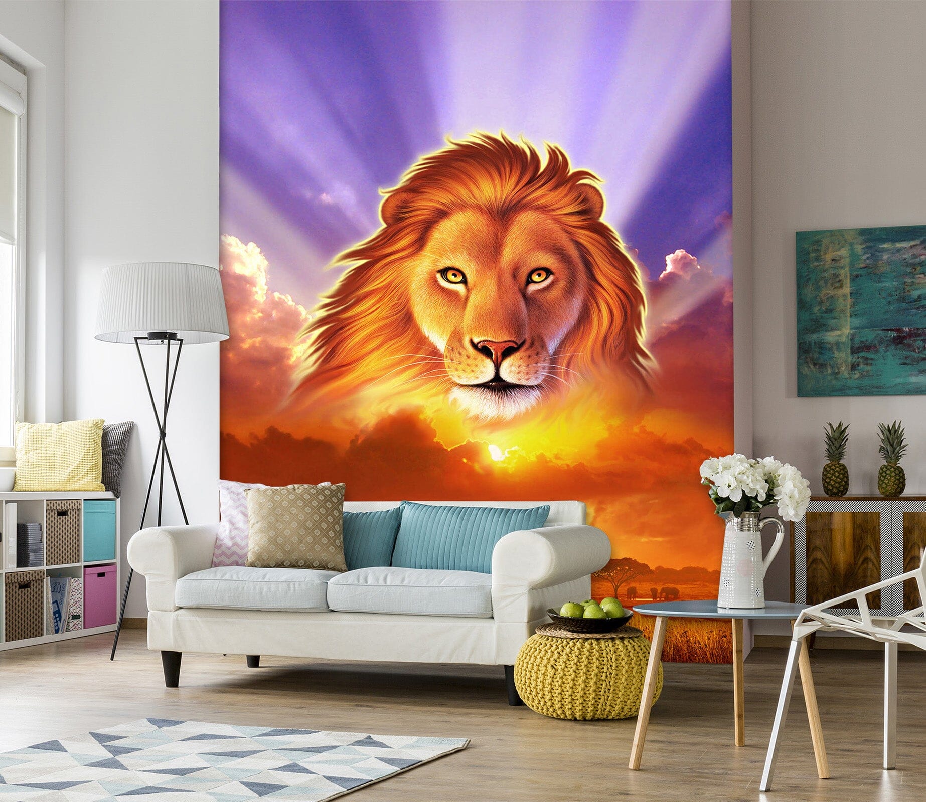 3D Lion King 1412 Jerry LoFaro Wall Mural Wall Murals Wallpaper AJ Wallpaper 2 