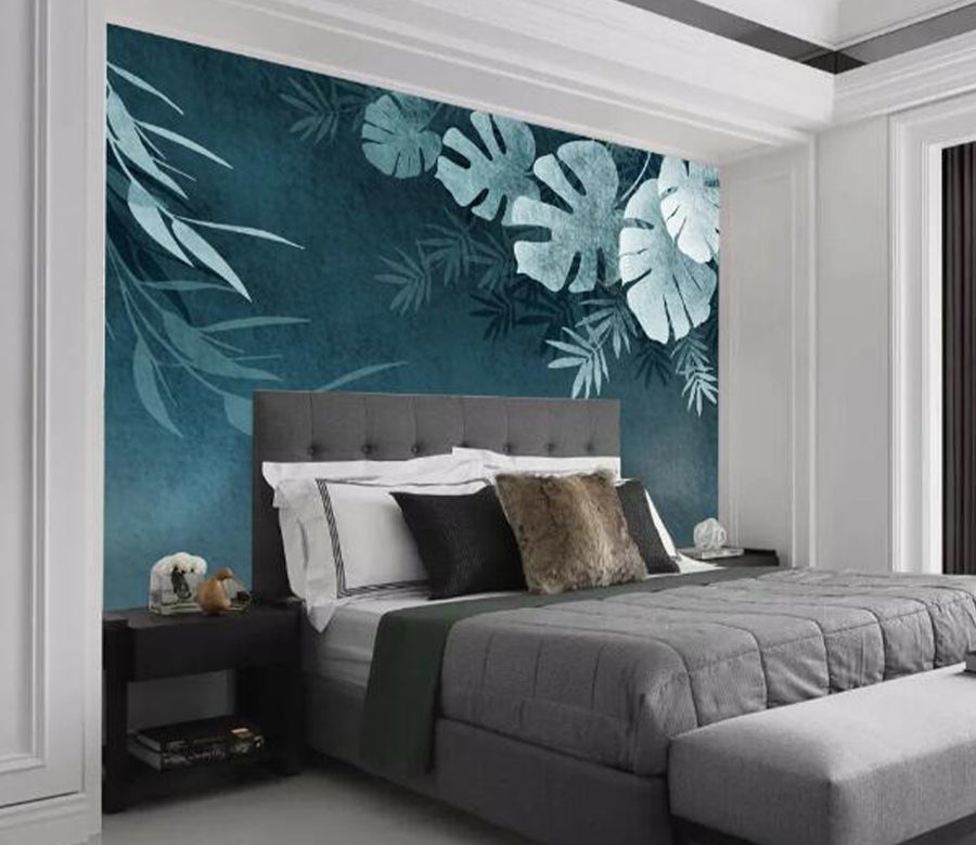 3D Leaf Grass WC1987 Wall Murals