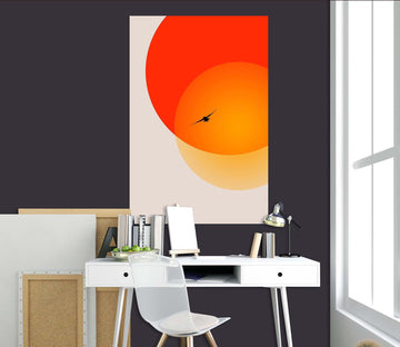 3D Two Suns 151 Boris Draschoff Wall Sticker