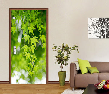 3D Leaves 25025 Door Mural