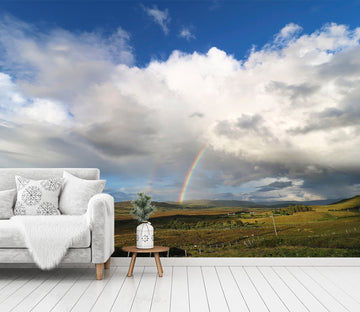 3D Grassland Clouds 116 Jerry LoFaro Wall Mural Wall Murals