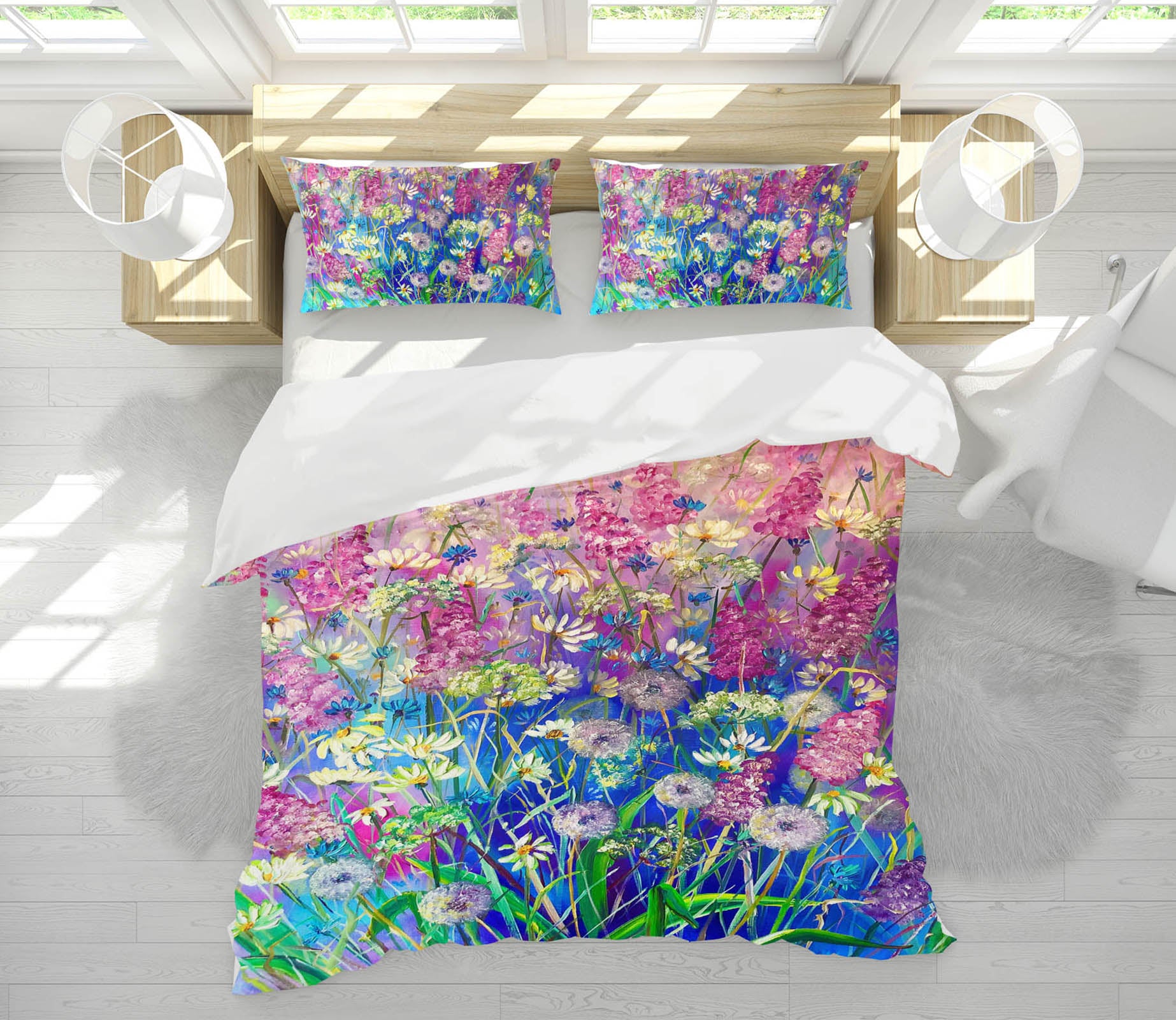 3D Colorful Garden 564 Skromova Marina Bedding Bed Pillowcases Quilt