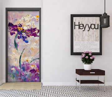 3D Flower Style 3205 Skromova Marina Door Mural