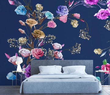 3D Color Rose WC1766 Wall Murals