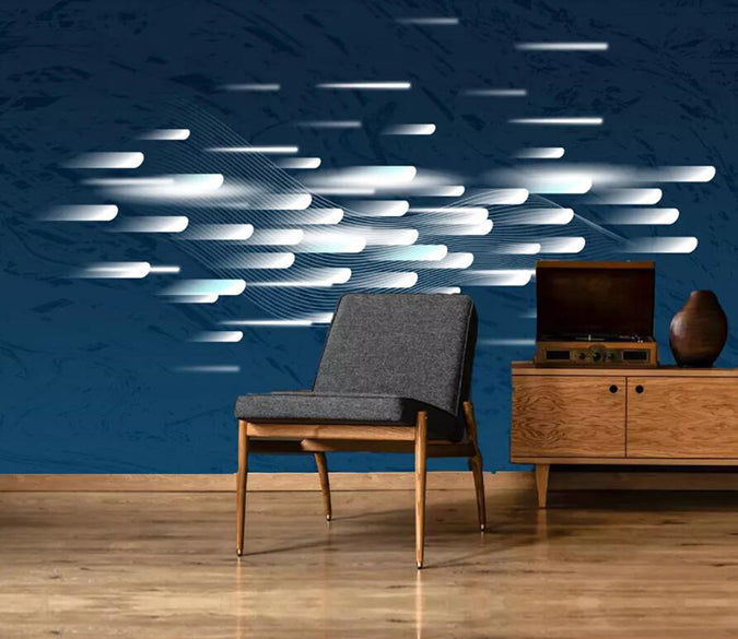 3D Meteor Shower 1951 Wall Murals Wallpaper AJ Wallpaper 2 