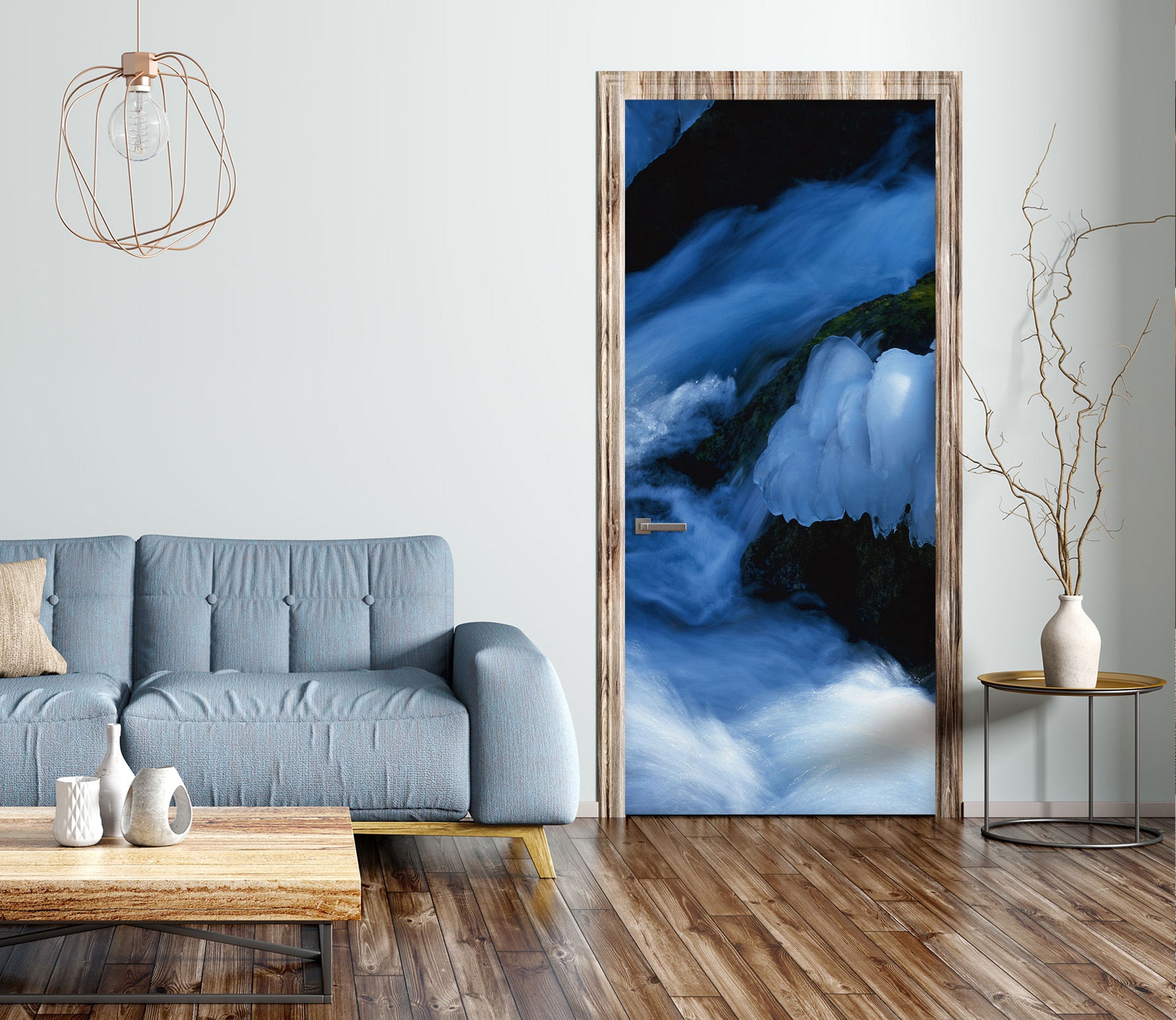 3D Glacier 24017 Door Mural