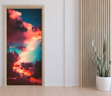 3D Clouds 22020 Door Mural