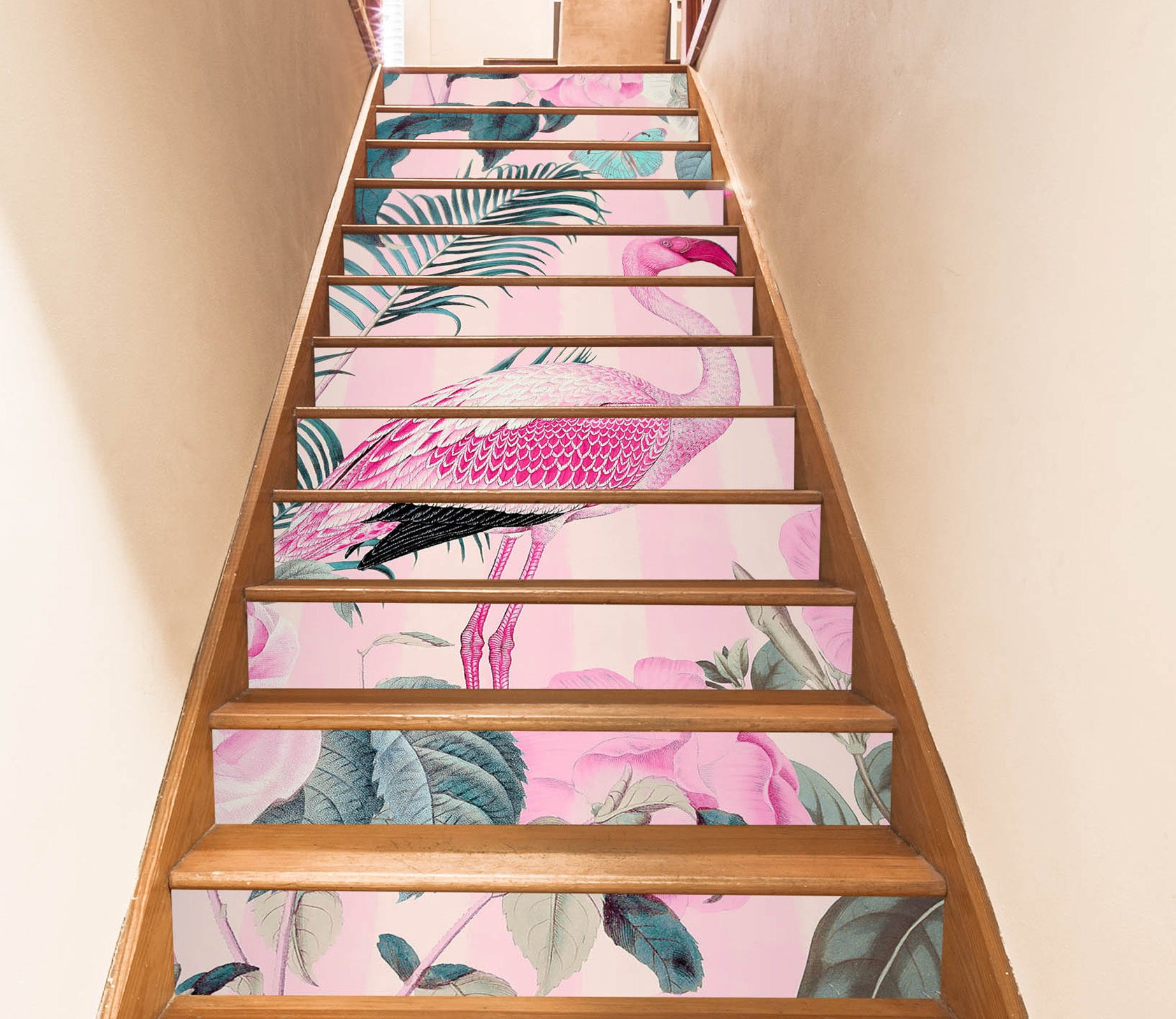 3D Flamingo 109205 Andrea Haase Stair Risers